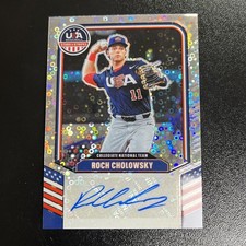 Roch Cholowsky H2 2026 Panini USA Stars & Stripes Prizm Disco Auto UCLA Bruins