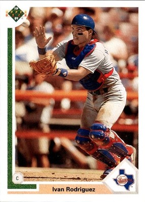 1991 Upper Deck Final Edition #55F Ivan Rodriguez