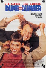 Dumb Dumber 1994 Original 27x40 One Sheet Video Store Promo Rolled