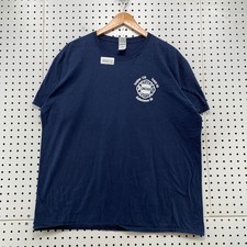 CFD Chicago Fire Department Shirt Mens XL Blue Engine Truck Fireman Uniform