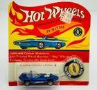 Hot Wheels Redline SILHOUETTE Blue US Tan Interior CHEETAH CARD BLISTERPACK !!!
