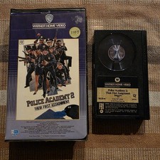 Police Academy 2 Their First Assignment Betamax BETA NOT VHS Warner Clamshell