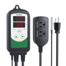 2025 Updated Temperature Controller, Reptile Thermostat ITC-308 Digital