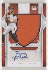 2019 Panini Chronicles Crown Royale Silhouette 34/50 Ryan Finley #SA25 Auto 03xg