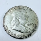 1963 Franklin Half Dollar 90% Silver - Circulated Coin #7573