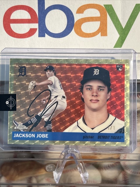 2025 Topps Chrome Platinum Jackson Jobe Superfractor 1/1 Detroit Tigers RC #231