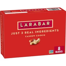 Larabar Cashew Cookie 8 Count Healthy Snack Bars Vegan Gluten Free Non Gmo