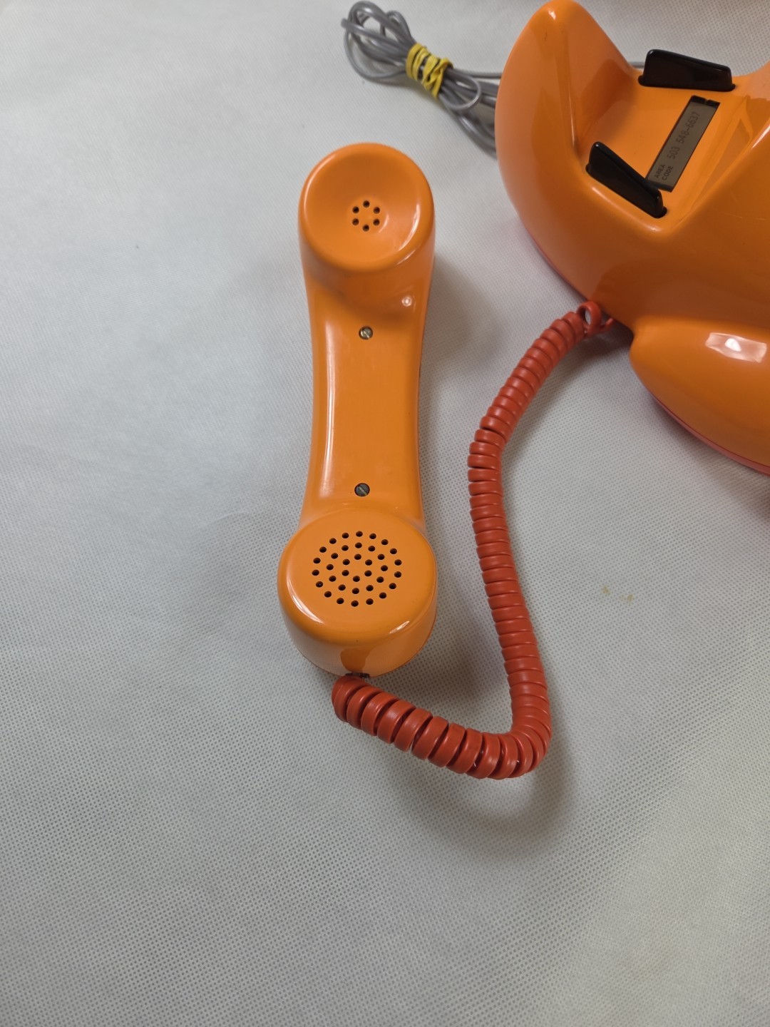 Vintage Alexander Graham Plane Phone Rotary Dial Two Tone Great Shape