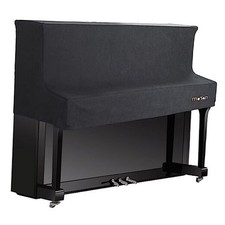 Protect Your Piano with Upright Piano Cover Cloth - Piano Keyboard Dust Black