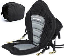 WOOWAVE Kayak Seat Padded Deluxe Paddleboard Seat Adjustable Boat Seat Cushioned