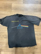 VTG Brockum Men's Pink Floyd Dark Side Of the moon Single Stitch 90s T-shirt XL