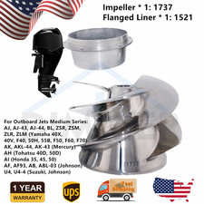 6 1/8 Part No.1737 Impeller + 1521 Flanged Li...