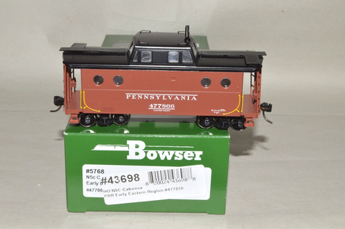 Tren vagón furgón escala HO Bowser Pennsylvania RR N5c REGIÓN ORIENTAL 477856 | Zustand: New