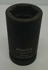 30150 Ken-Tool 1-1/2 x 3/16 Impact Socket – Heavy-Duty Durable Performance