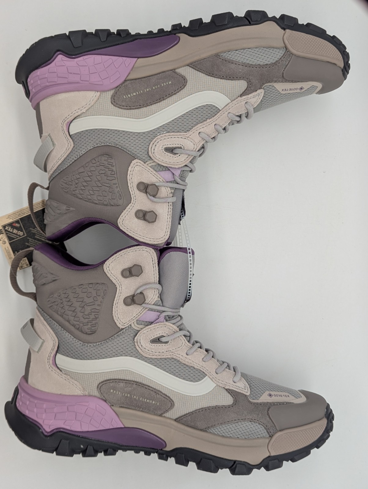 VANS Crestline Gray Purple Gore-Tex Waterproof Boots Mens Size 10.5 / Women's 12 thumbnail 8