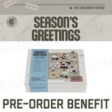 Pre-order ATEEZ 2026 Season's Greetings & SHOP POB Official K-POP Authentic MD