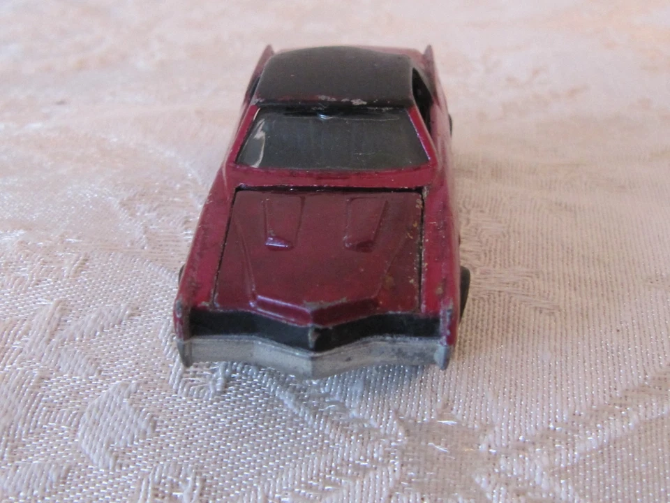 Винтажный 1968 Hot Wheels Redlines СДЕЛАННЫЙ НА ЗАКАЗ ELDORADO Розовый США Черный Интерьер «КАК ЕСТЬ» - Изображение 2 из 4