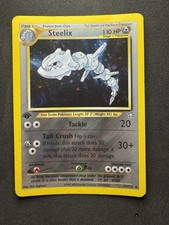 Steelix Neo Genesis 1st Edition Holo Pokemon TCG WOTC Vintage