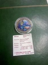 *Liberia One Dollar 1996/Color Proof* Marine Life Protection (Schub121)