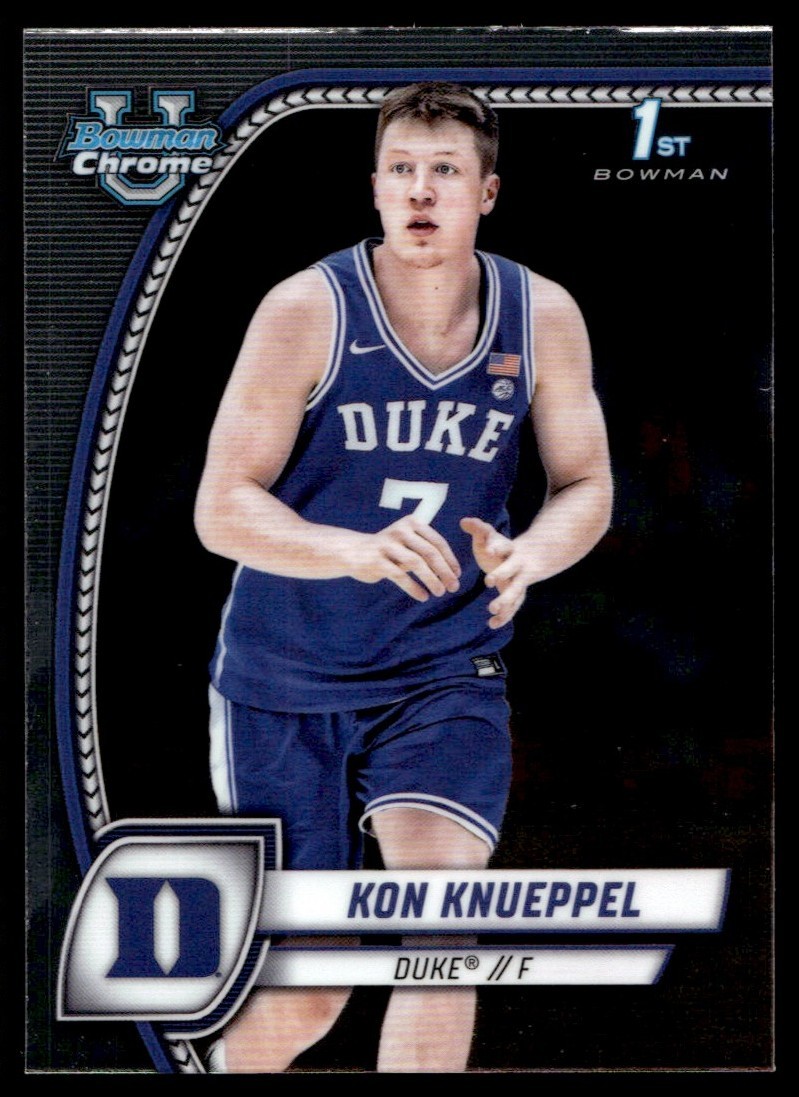 2024-25 Bowman Chrome U Kon Knueppel Rookie #48