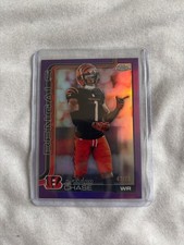 Topps Chrome Jamarr Chase Purple Refractor /75