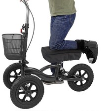 Knee Walker Pad Cover Memory Foam Mobility Aids Platform Pad Seat Easy to Attach