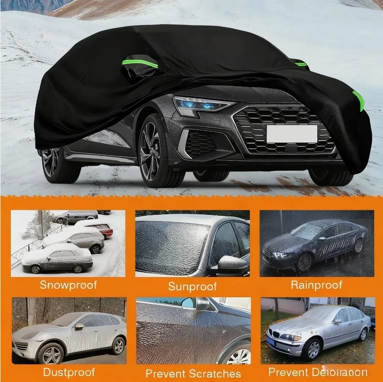For Mitsubishi Lancer Car Cover Outdoor Waterproof Sun Dust Weather Protection - Изображение 2 из 4