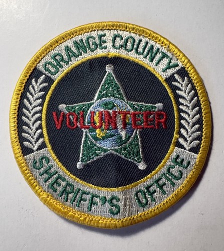 Orange County Florida Sheriff Volunteer Patch