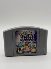 Pokemon Puzzle League N64 (Nintendo 64, 2000) Authentic Tested Working