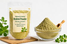 TWM Natural Brahmi Powder Herbal Bacopa Monnieri for Brain  Cognitive Health