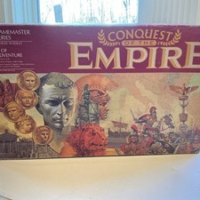 1984 Conquest of the Empire Milton Bradley Board Game Light