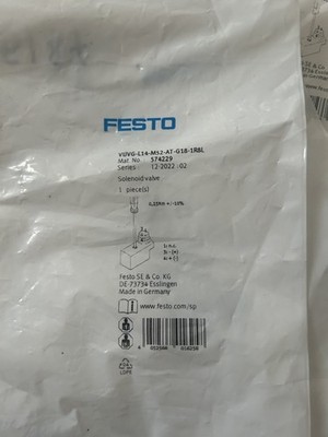 10pc 574229 FESTO Solenoid Valve VUVG-L14-M52-AT-G18-1R8L