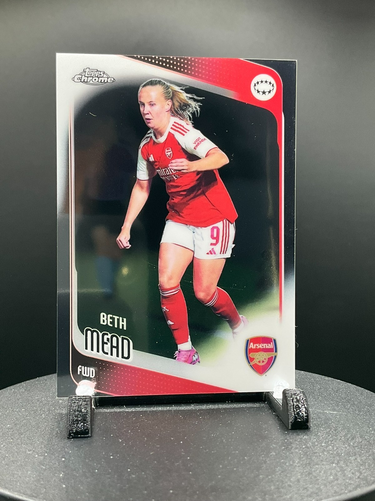 2025-26 Topps Chrome UEFA Women’s Champions League #100 Beth Mead, Arsenal FC