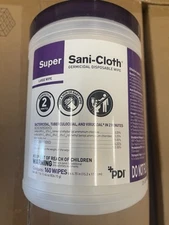 Sani Cloth Germicidal  Wipes Case Of 12