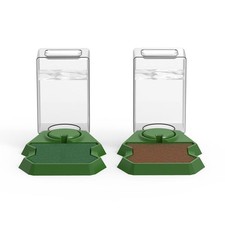 Reptile Water Dispenser Waterer,Prevent Drowning,Tortoise Dispenser