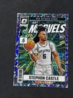 2024-25 Panini Optic - Net Marvels Stephon Castle #12 Fast Break Holo Prizm (RC)