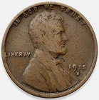 1915-D Lincoln Wheat Penny Cent 1c Fine VG+ * Original Surfaces * 1915D #2a