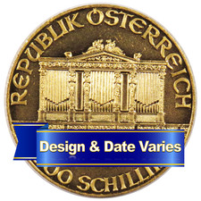 Austrian Gold Philharmonic .9999 1 oz Random Year BU 5274.78 per troy oz