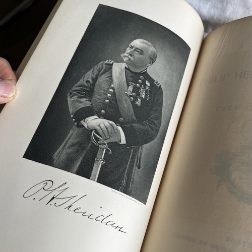 1889 Stadt Boston Veröffentlichungen über Denkmäler von P. Sheridan, C. Attucks - Bild 12 von 24
