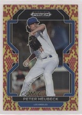 2022 Panini Prizm Draft Picks Snakeskin Prizm 15/25 Peter Heubeck #PDP164 uk2