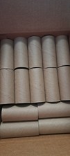 42 Empty Brown Toilet Paper Rolls Tubes Cardboard Craft Art Projects CLEAN.