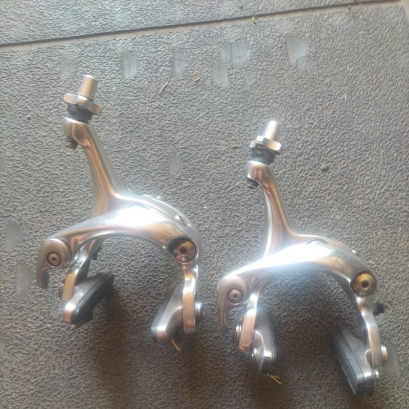 Shimano Dura Ace BR-7700 Brake Calipers Set Vintage Road Bike Dual Pivot (F1)