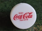 white button Coca Cola night light vintage USA  1960' s non polarized plug NOS