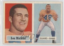 1957 Topps Les Richter #10 HOF 0f8