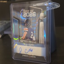 2025 Leaf Optichrome Football RC Auto Class Of 2026 26A-JC1 Jared Curtis 2/7 