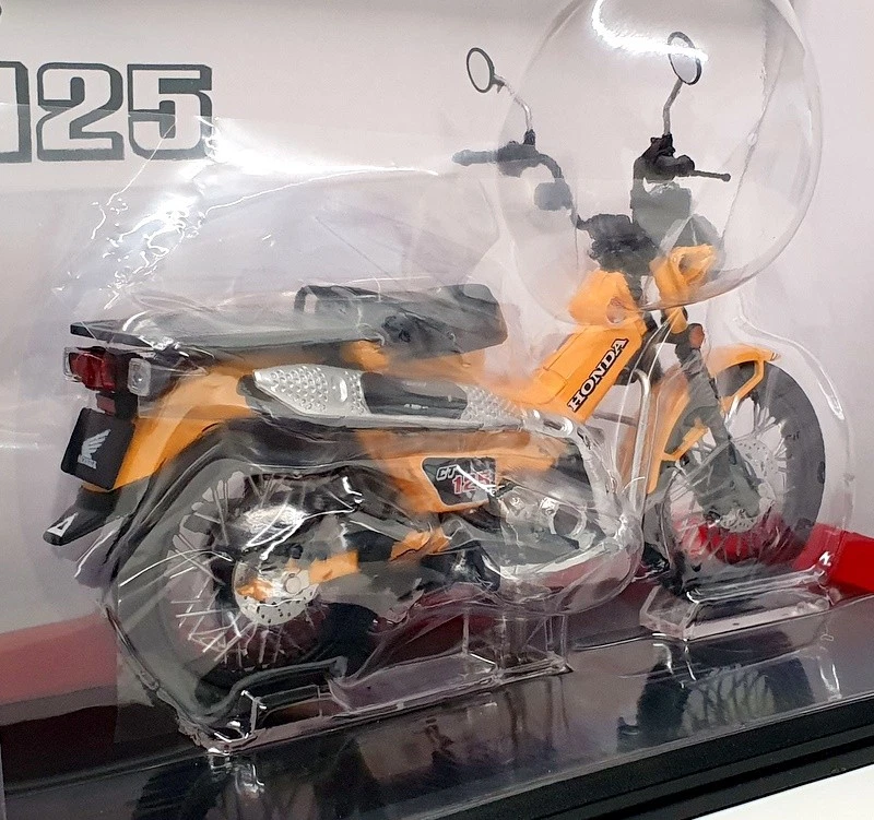 Aoshima масштаб 1/12 11184-3500 - Мотоцикл Honda CT125 - желтый - Изображение 2 из 4