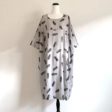 MA M A MAUD DAINTY circular ballet flat playground cotton dress sz S