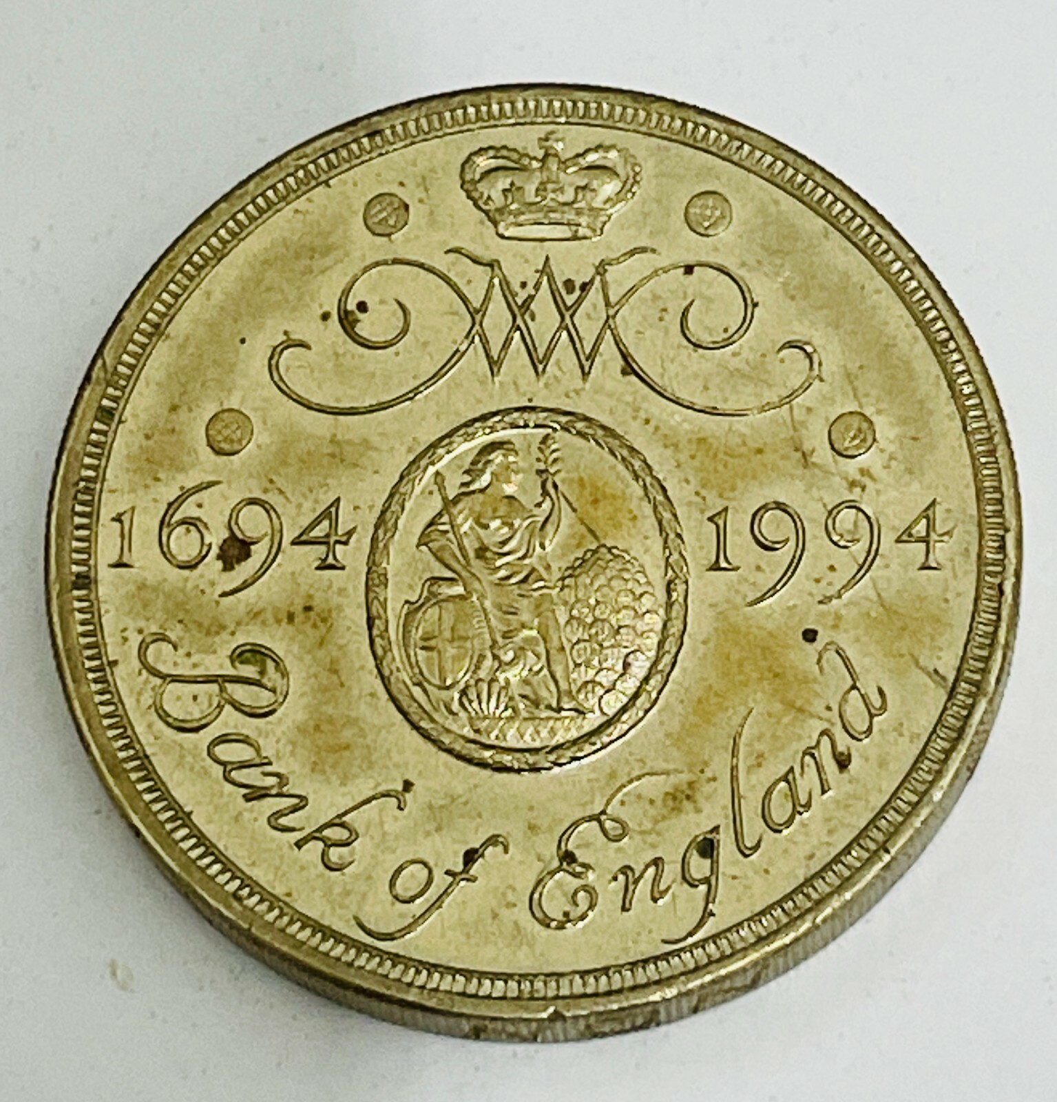 1994 £2 Two Pound Coin Bank of England Large Old Style Free Postage