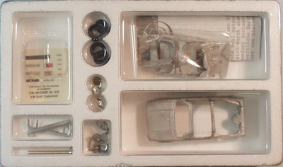 1980 VW Golf Convertible unpainted 1/43 whitemetal/pewter kit