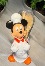 VTG Disney Chef Mickey Mouse Kitchen Utensils Set 1989 NEW Chef Mickeys Wisk